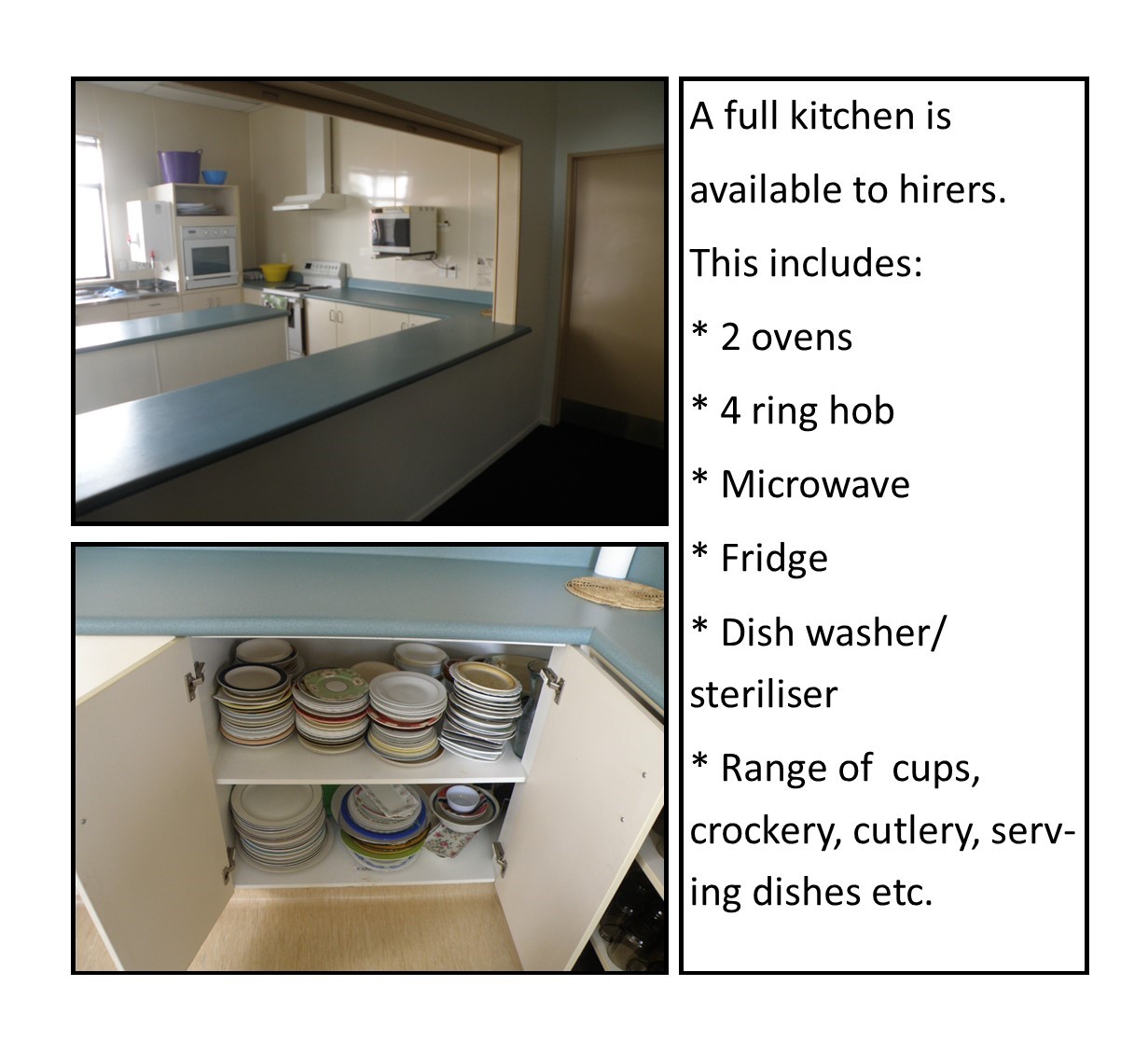 Kitchen facilities